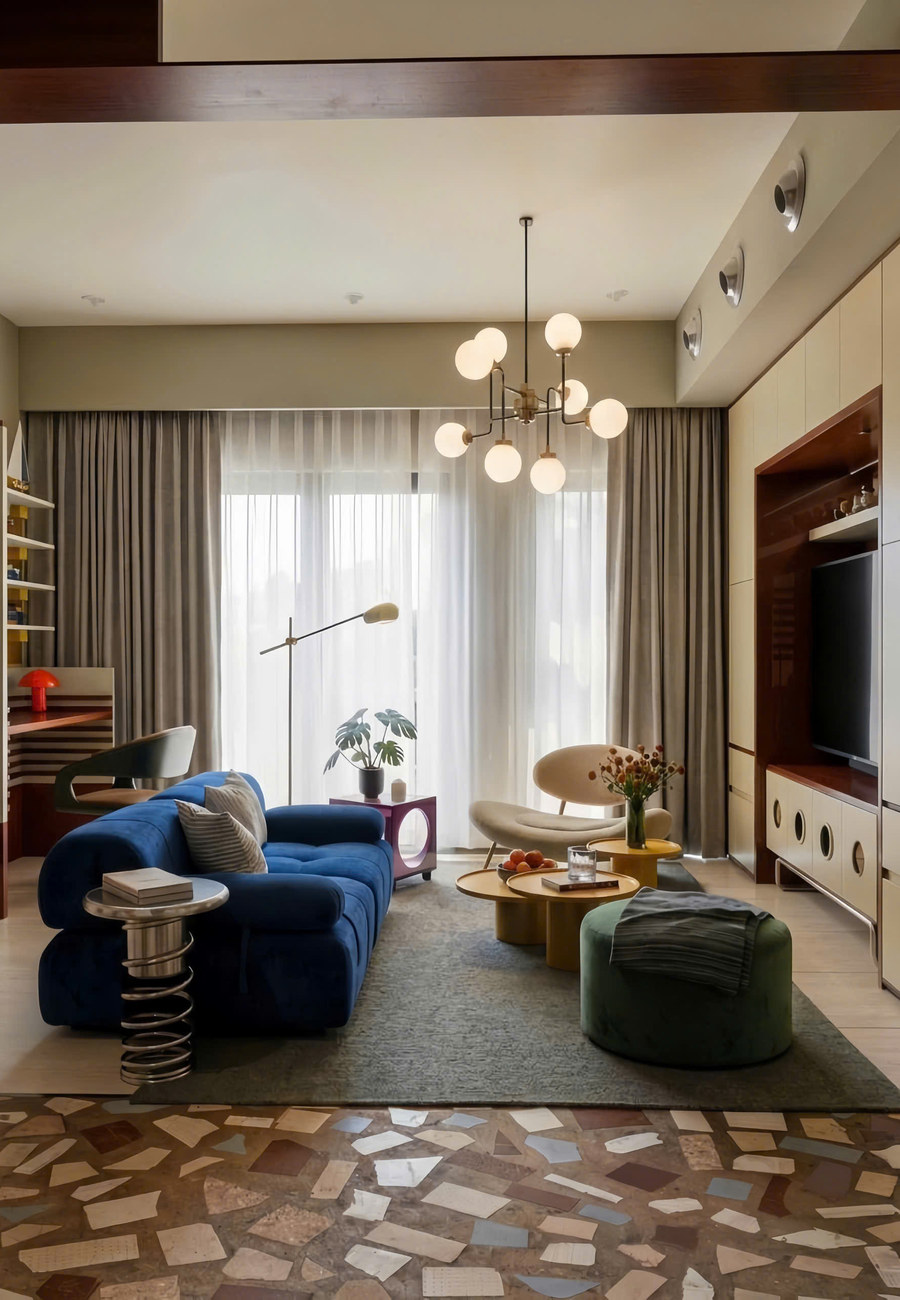 Blender Archviz — hero shot khổ dọc